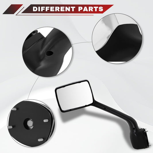 For Kenworth T680 Hood Mirror Chrome