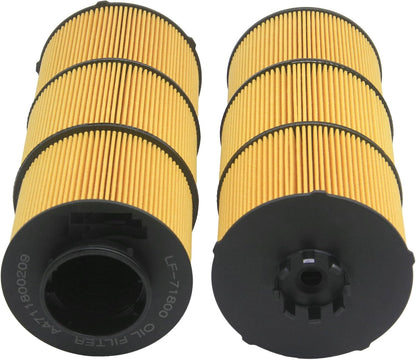F17800 Lube Filter Cartridge Oil Filter Replaces P582506, A4711800009, A4711800209, A4721842325, A4721842425, 19863920 Compatible with 2020 and Newer DD13 DD15 DD16 Detroit Diesel Engine (Pack of 1)