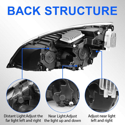 For 2018 cascadia headlight led