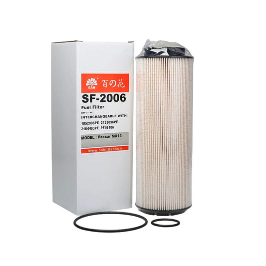 Replaces 2277129 2277129PE 1852006 1852006PE 2133096 2133096PE 2164463 2164463PE Baldwin PF46106 LUBERFINER L7663F MAHLE KX463D Compatible with Paccar MX-13 MX13 Engine Peterbilt DAF Kenworth Trucks