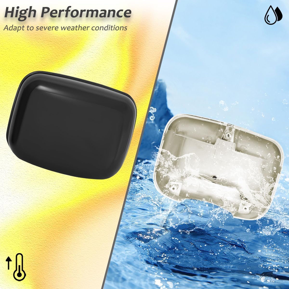 The new Cascadia cover mirror assembly is in black and does not come with heating