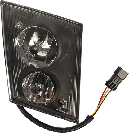 Fog Light for Volvo VNL VN (2004-2015) Truck,Front DRL Lamp with Bulbs Fog Lights Assembly Replacement Waterproof Clear for Volvo VNL VN Driver&Passenger Left&Right Universal Side (A Pair)