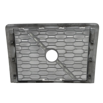 Front Hood Radiator Grille Grill Fit for 2018+ Volvo VNL Semi Trucks with Bug Screen (TR450)