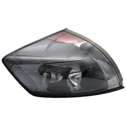 For Volvo VNL 2004-2017 Semi Truck Black Projector Halogen Headlight  Left