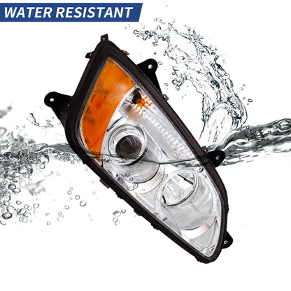 Head Light for 2008-2016 Kenworth T170 T270 T370 T440 T470 T660 T700, Right Passenger Side