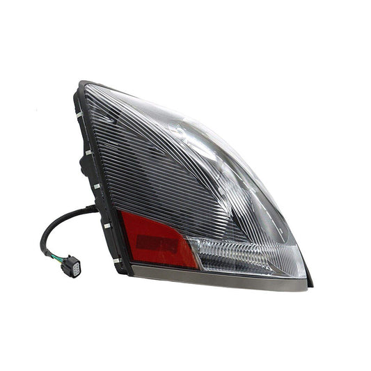 For Volvo VNL 2004-2017 Semi Truck Black Projector Halogen Headlight Right