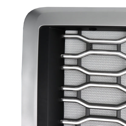 Front Hood Radiator Grille Grill Fit for 2018+ Volvo VNL Semi Trucks with Bug Screen (TR450)