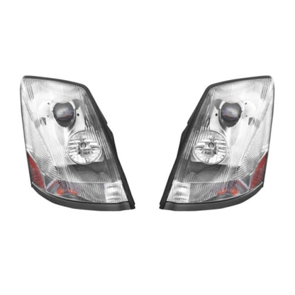 For Volvo VNL 2004-2017 Semi Truck Chrome Projector Halogen Headlight Left