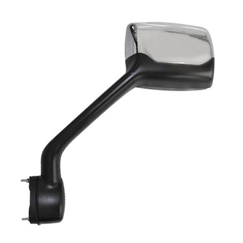 Left Chrome Hood Mirrors for Kenworth T680 10+ Peterbilt 579 587 W/Mounting Kit