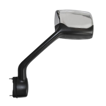 Left Chrome Hood Mirrors for Kenworth T680 10+ Peterbilt 579 587 W/Mounting Kit