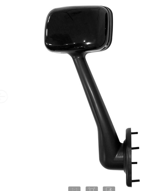 Modified Hood Mirror W/Led Turn Light Replacement Fit for 2008-2017 Freightliner Cascadia, Pair Driver Right
